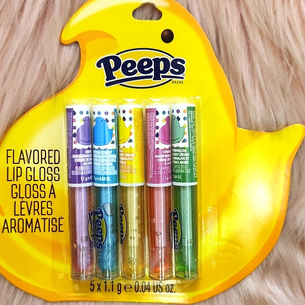 Brand New PEEPS FLAVORED LIP GLOSS 💋-5CT